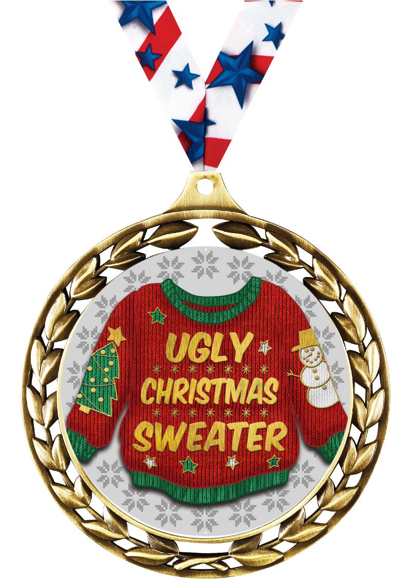 Custom Atlanta Braves 2021 World Series Trophy Ugly Christmas Sweater -  Reallgraphics