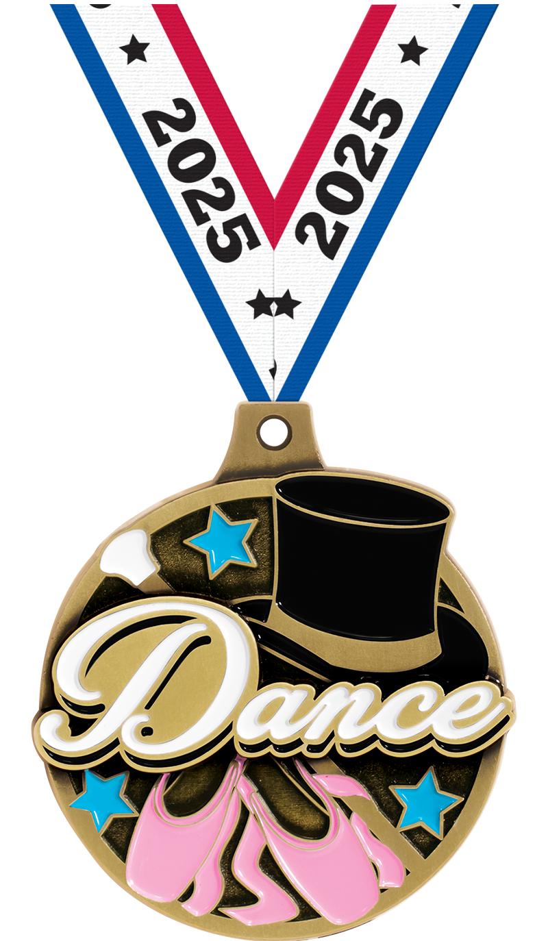 1.75" DANCE PRODIGY MDL GLD