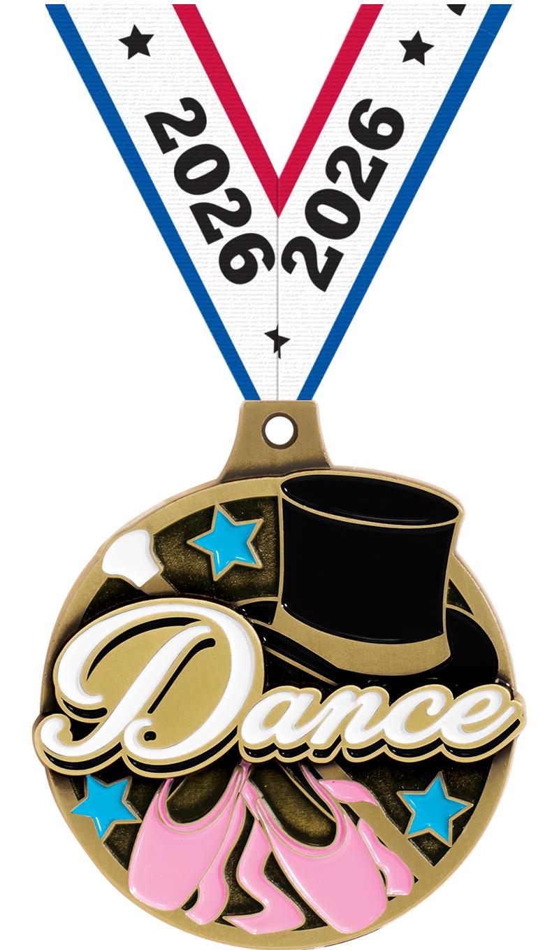 1.75" DANCE PRODIGY MDL GLD