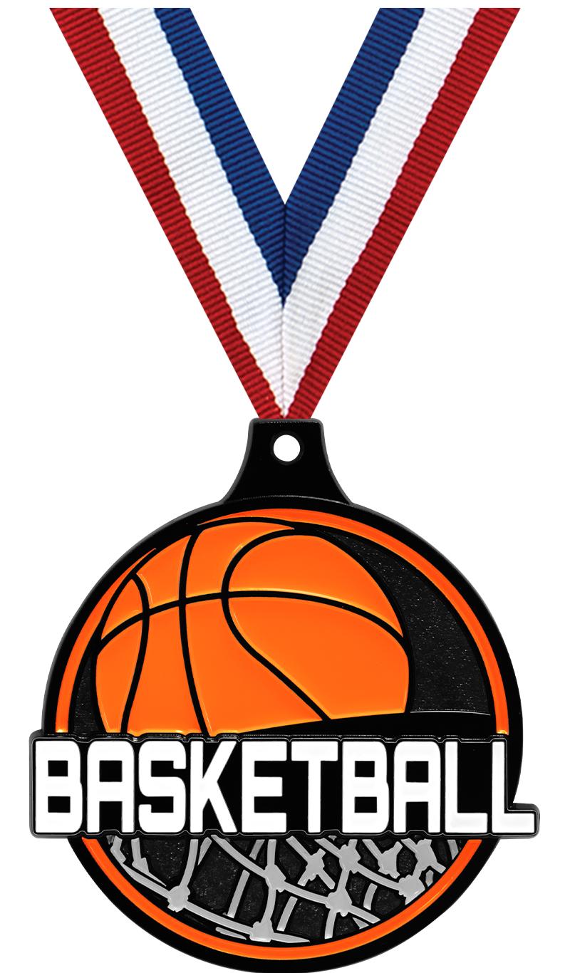 2"BASKETBALL NEON BRKOUT MD BK