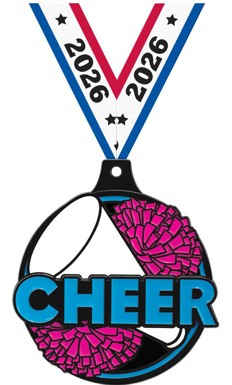 2" CHEER NEON BREAKOUT MDL BK