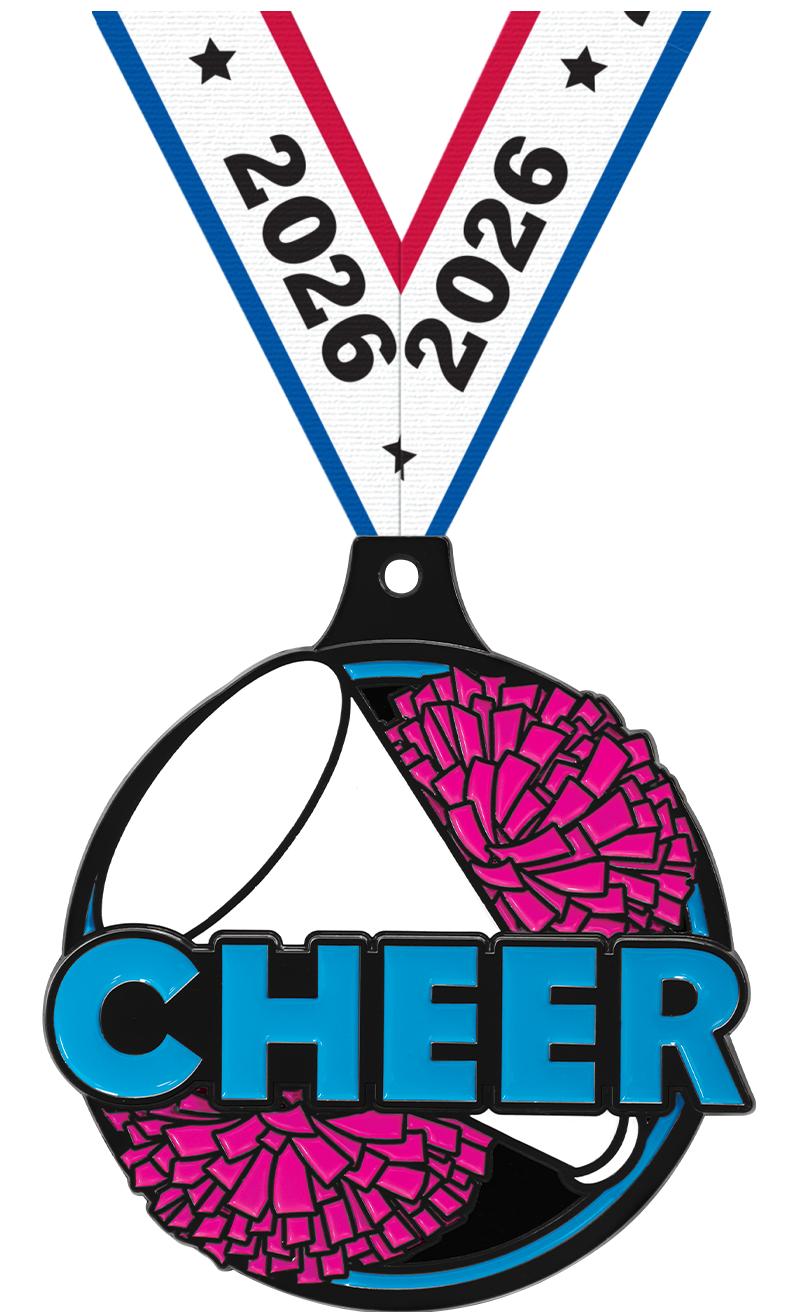 2" CHEER NEON BREAKOUT MDL BK