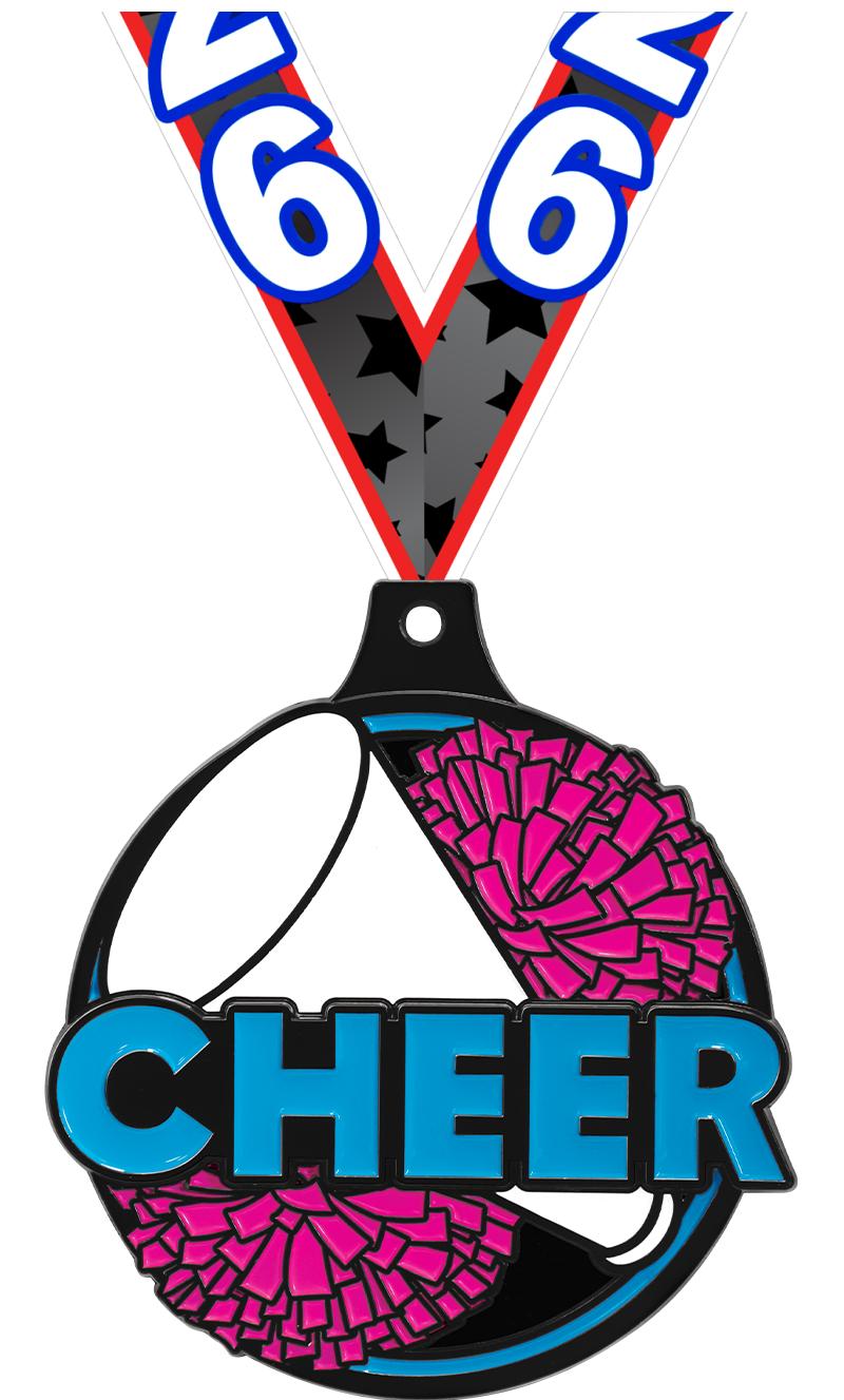 2" CHEER NEON BREAKOUT MDL BK