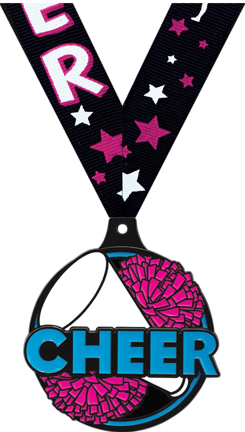 2" CHEER NEON BREAKOUT MDL BK