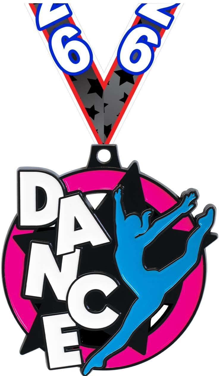2" DANCE NEON BREAKOUT MDL BK