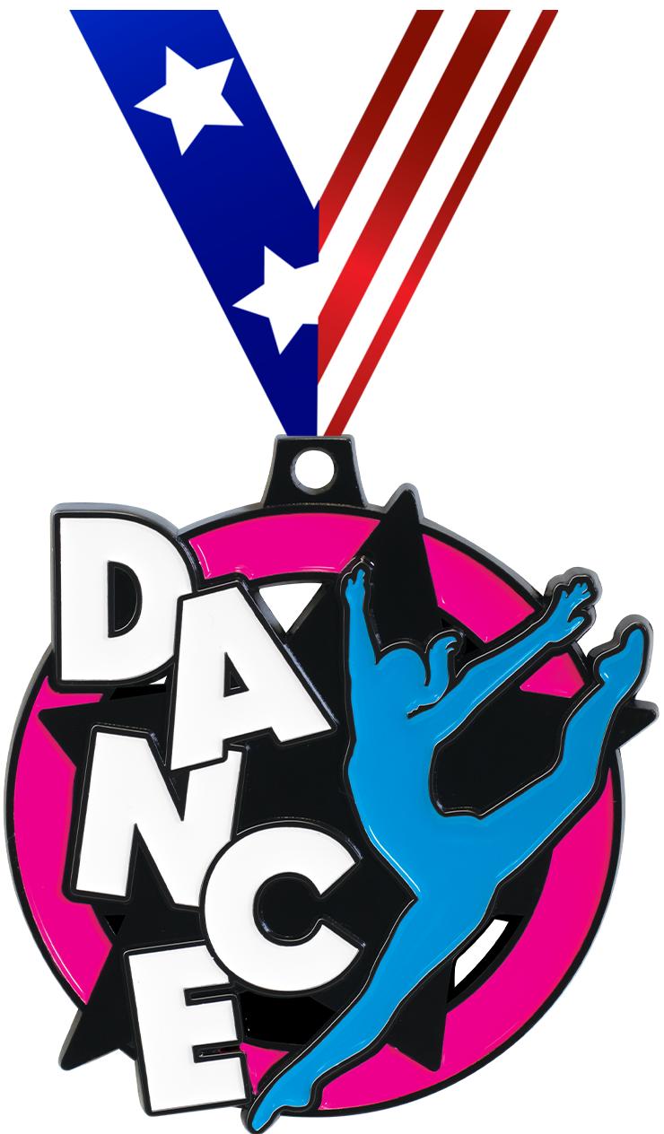 2" DANCE NEON BREAKOUT MDL BK