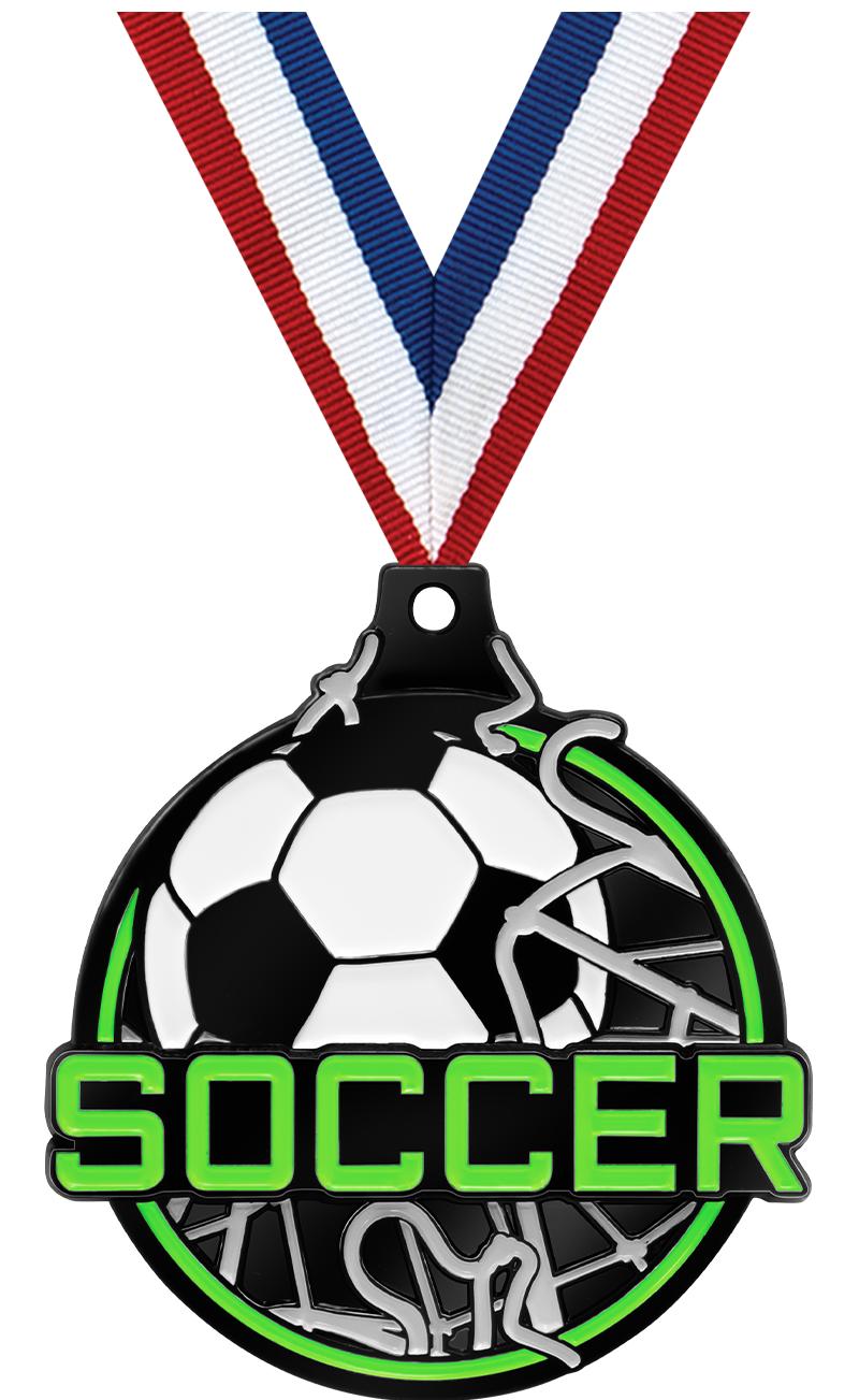 2" SOCCER NEON BREAKOUT MDL BK