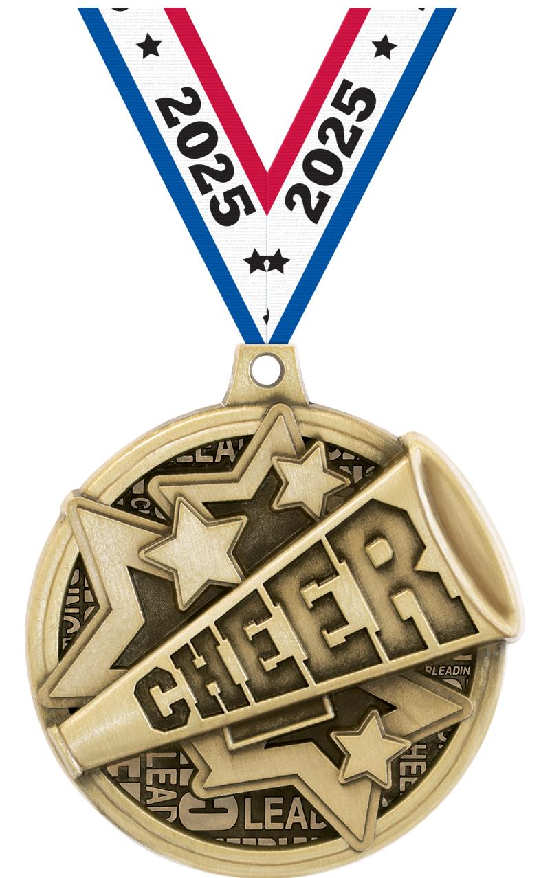 2" KUDOS CHEER GOLD MDL