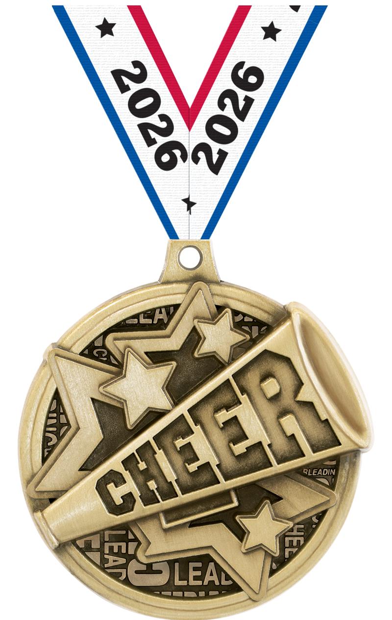2" KUDOS CHEER GOLD MDL