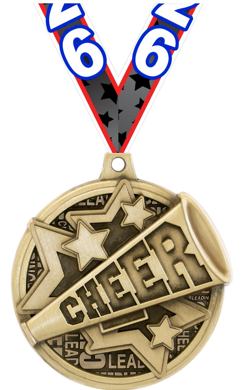 2" KUDOS CHEER GOLD MDL