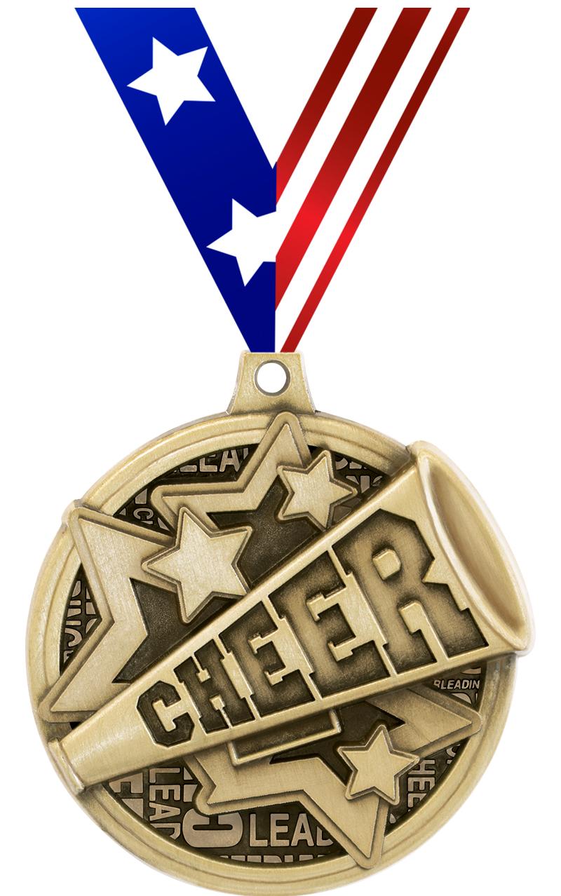 2" KUDOS CHEER GOLD MDL