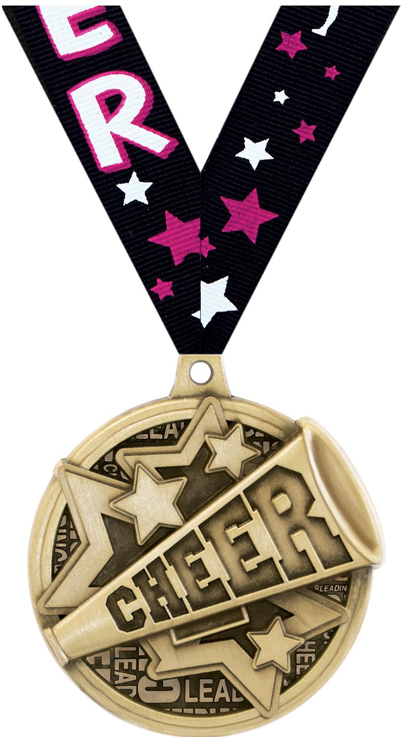 2" KUDOS CHEER GOLD MDL