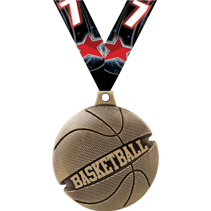 Basketball Medals/Dogtags Crown Awards