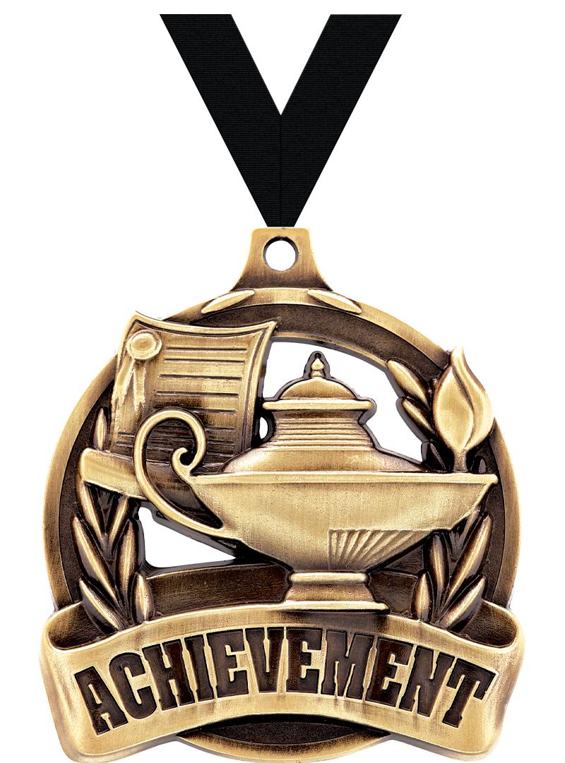 2" ACHIEVEMENT MEDAL GOLD