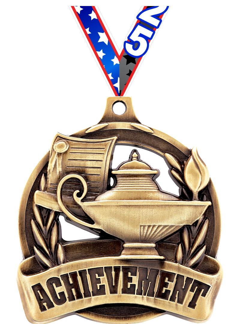 2" ACHIEVEMENT MEDAL GOLD