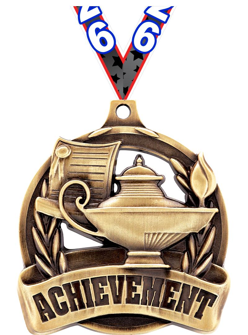 2" ACHIEVEMENT MEDAL GOLD