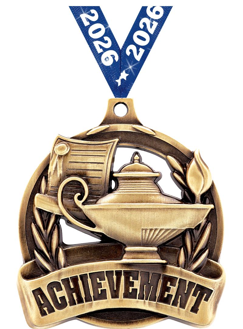 2" ACHIEVEMENT MEDAL GOLD