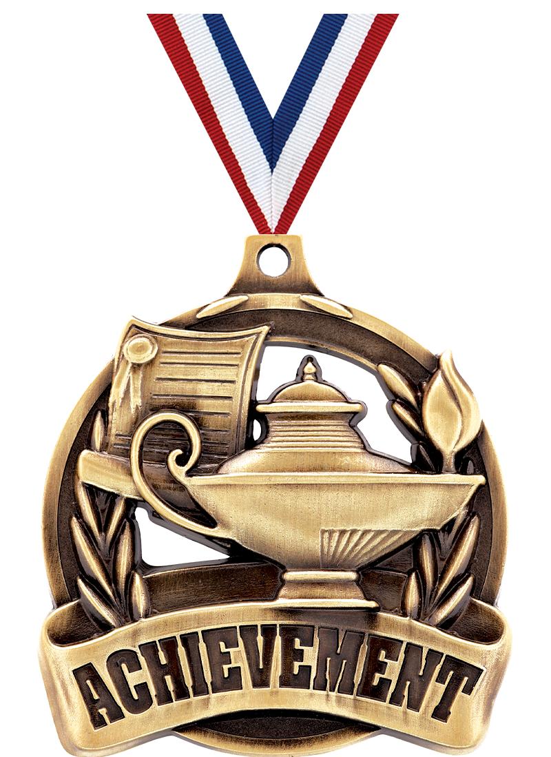2" ACHIEVEMENT MEDAL GOLD