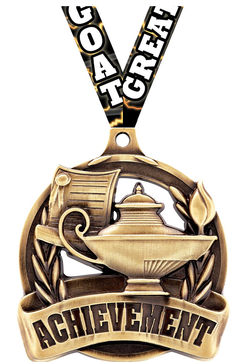 2" ACHIEVEMENT MEDAL GOLD