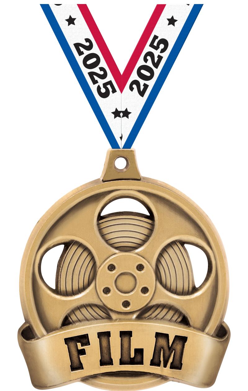 2" FILM MEDAL GOLD