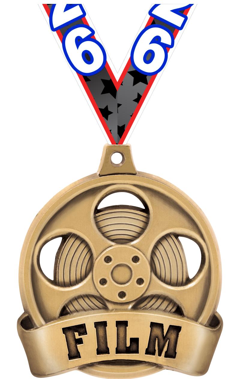 2" FILM MEDAL GOLD