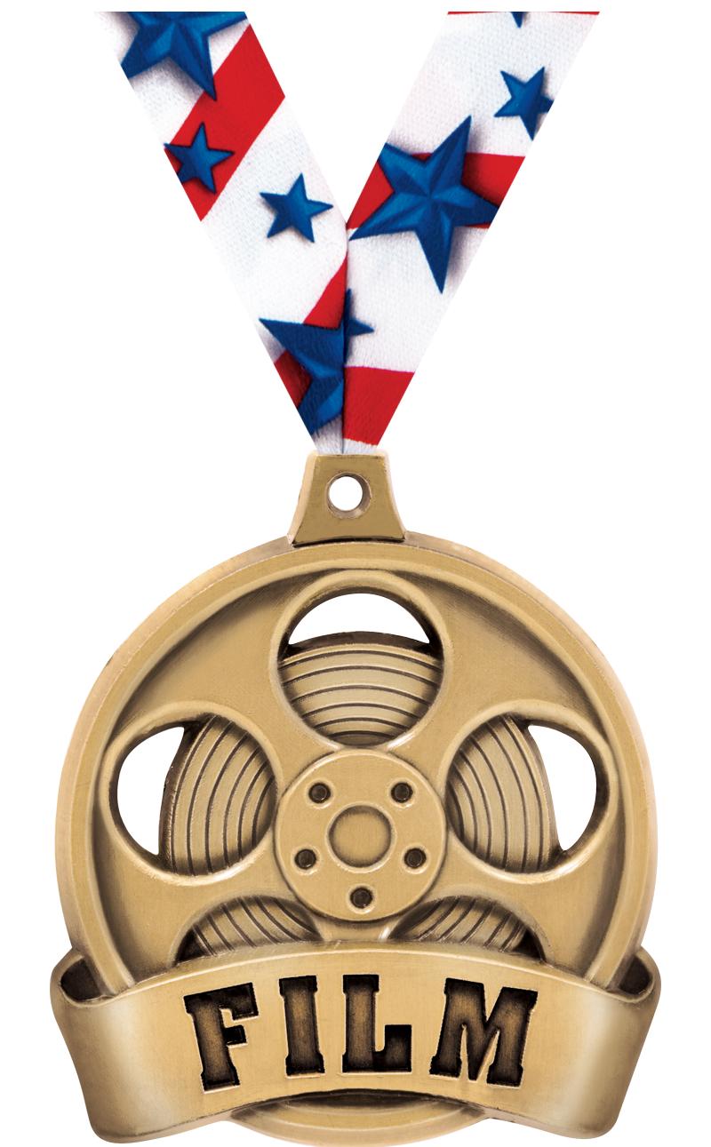 2" FILM MEDAL GOLD