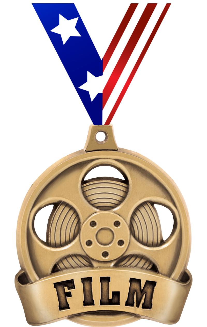 2" FILM MEDAL GOLD