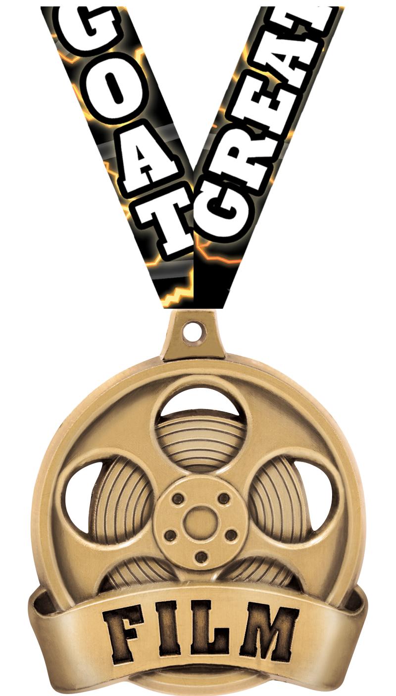 2" FILM MEDAL GOLD