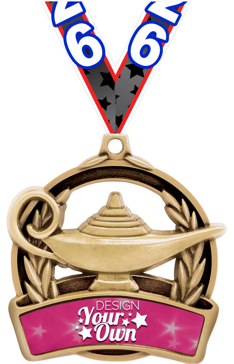 2"LAMP LEARN ACHVMNT INS M GLD