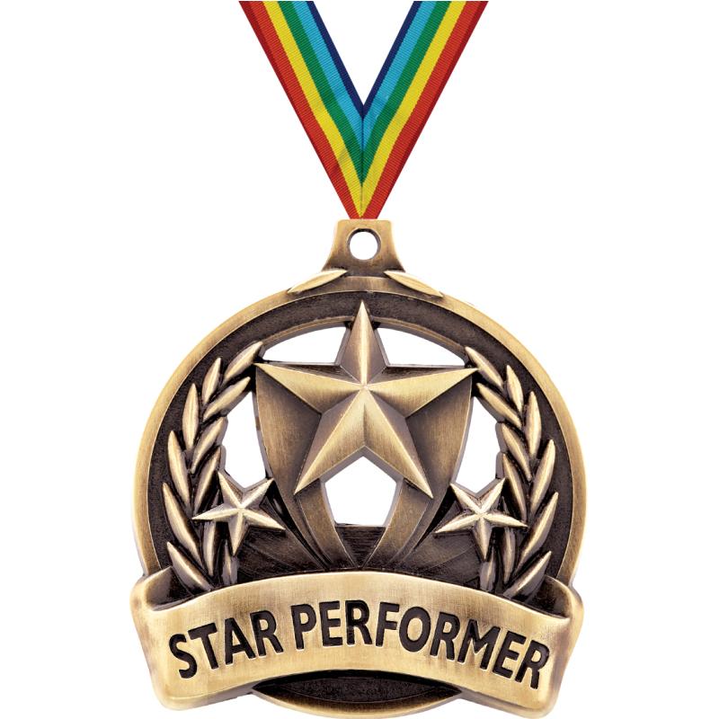 Star Performer Medals - Crown Awards