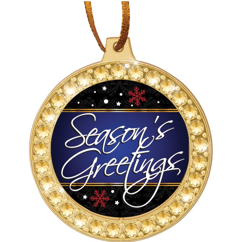 TWINKLER MEDALLION ORNAMENT