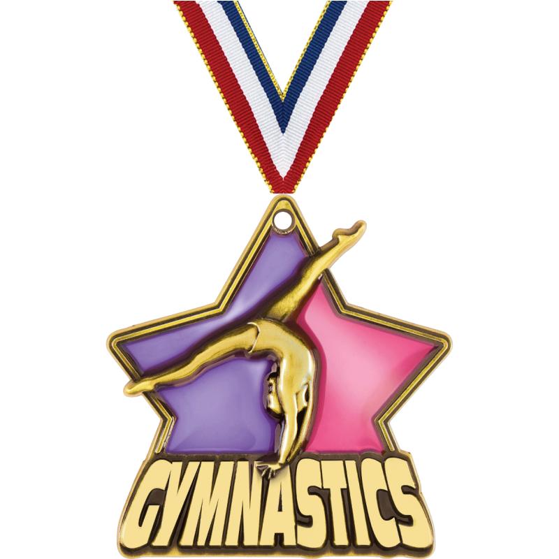 Gymnastics Medals Crown Awards