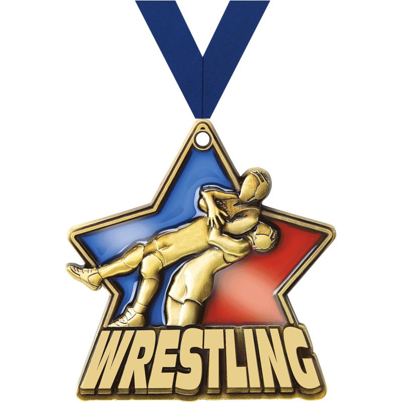 Wrestling Medals – Crown Awards