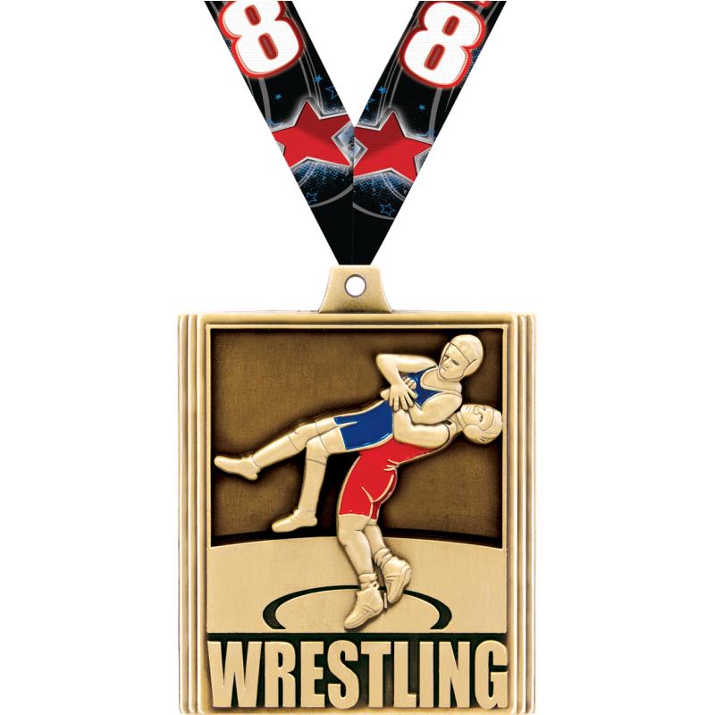 Wrestling Trophies Wrestling Medals Wrestling Plaques and Awards