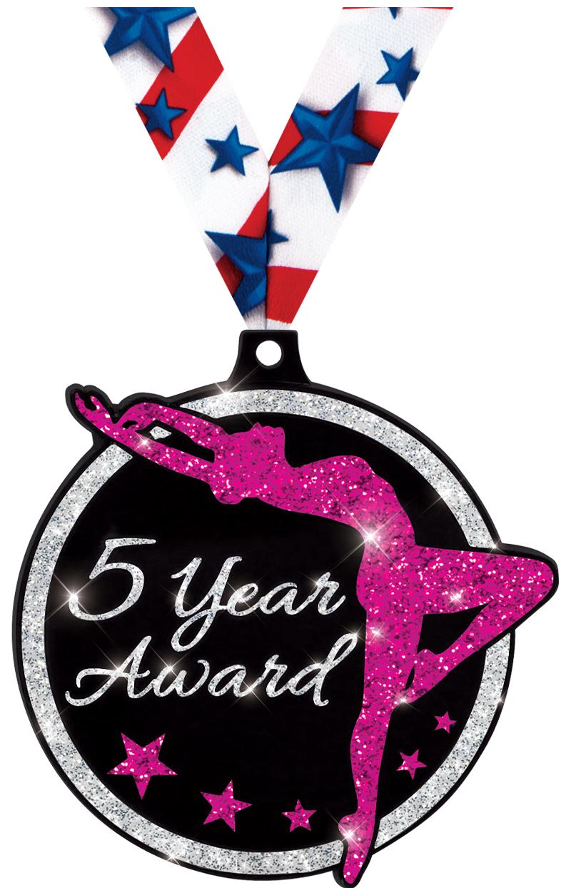 2.5" GLITTER DANCE 5 YEAR MDL