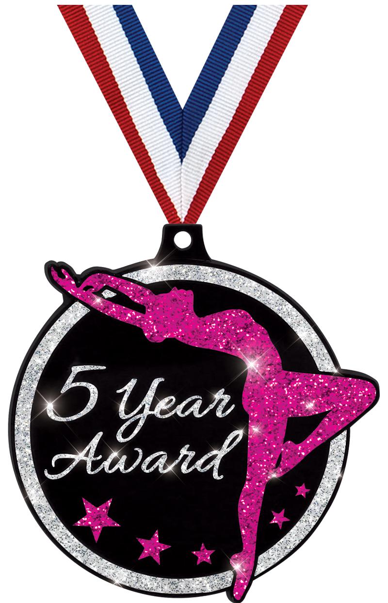 2.5" GLITTER DANCE 5 YEAR MDL