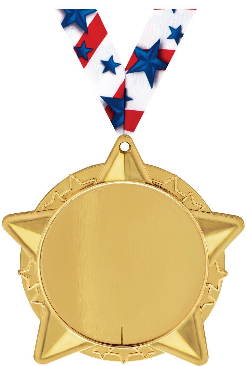 2 1/2"STAR CLUSTER NO INS GOLD