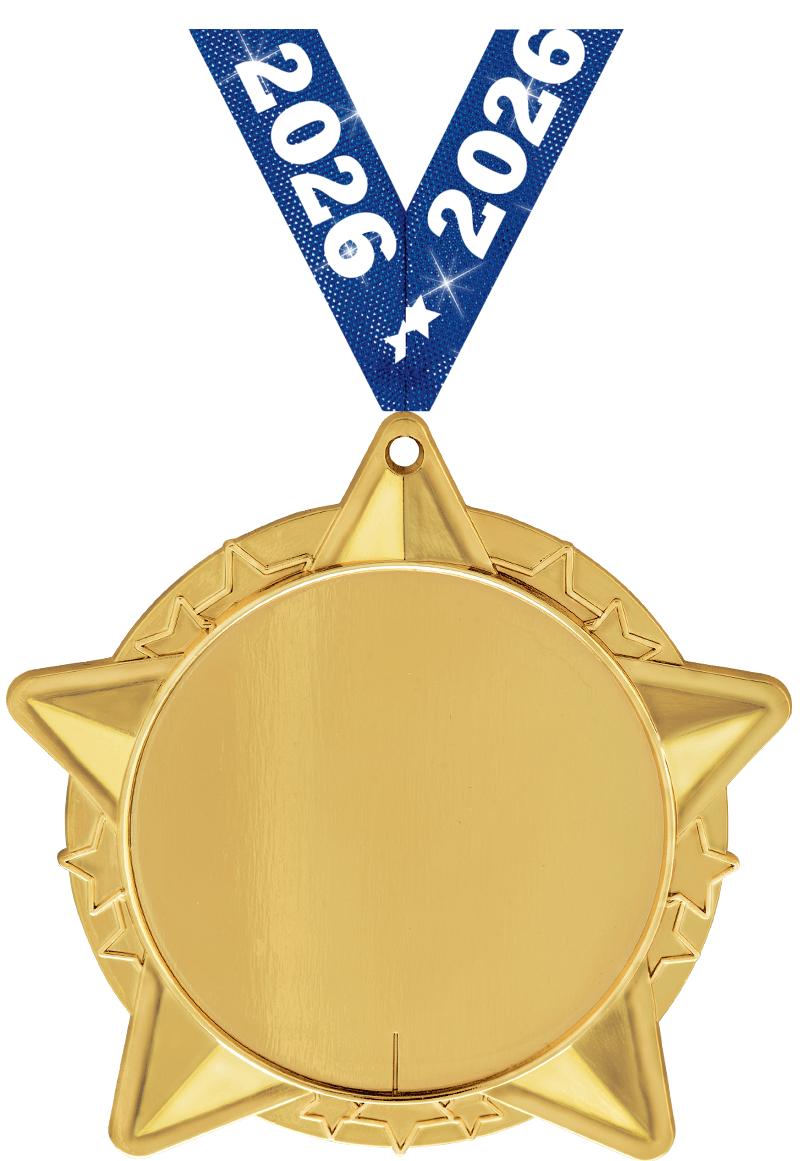 2 1/2"STAR CLUSTER NO INS GOLD