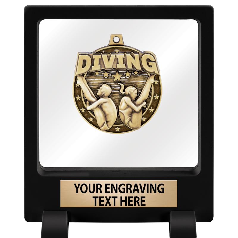 5.25" FLOATING DISPLAY CASE