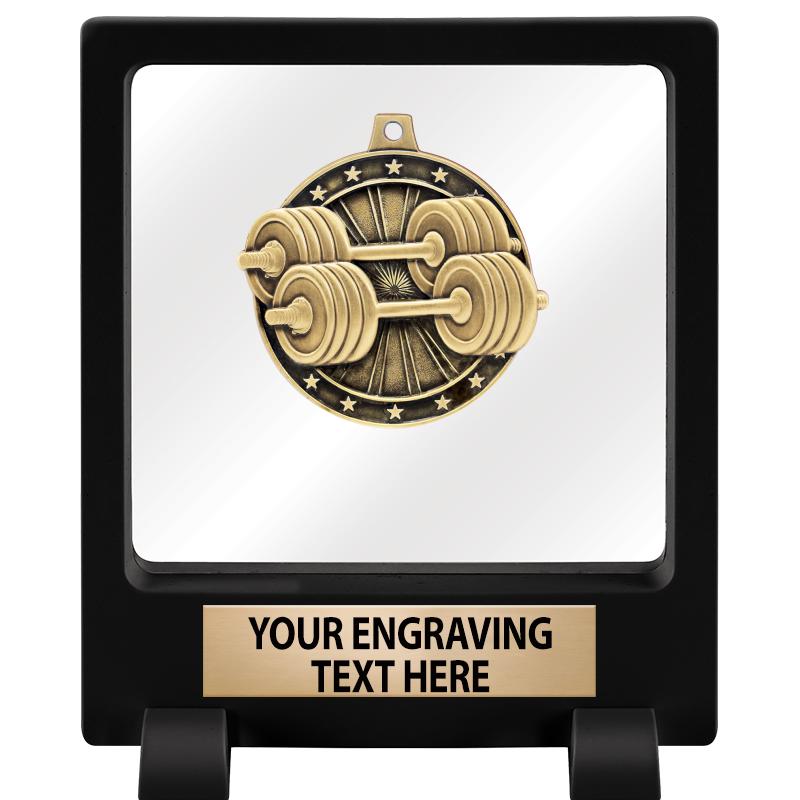 5.25" FLOATING DISPLAY CASE