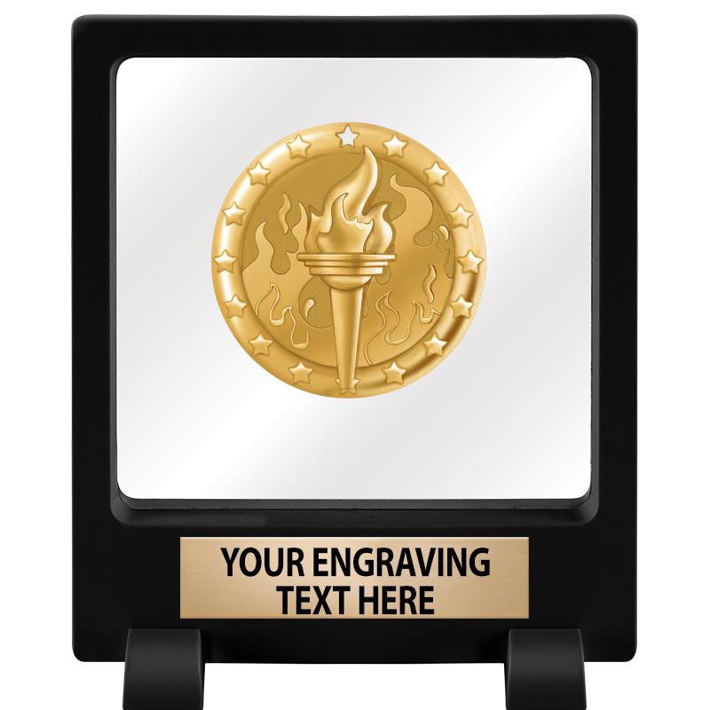 5.25" FLOATING DISPLAY CASE