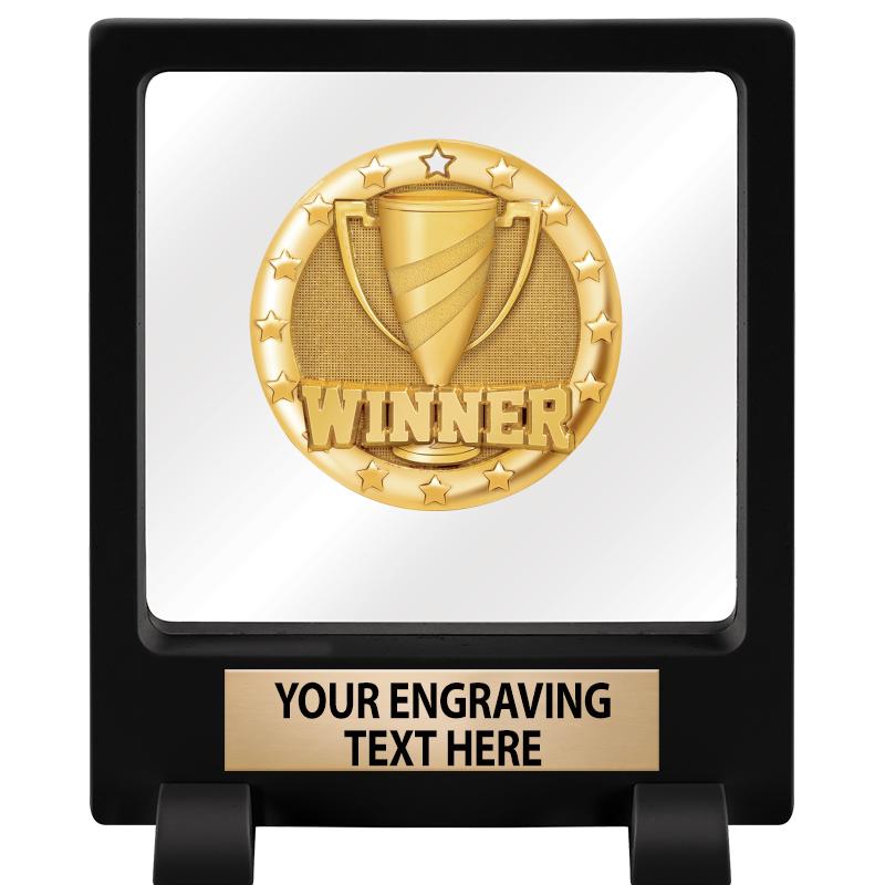 5.25" FLOATING DISPLAY CASE