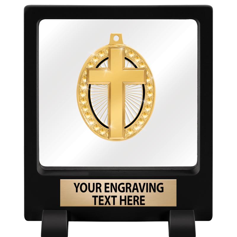 5.25" FLOATING DISPLAY CASE