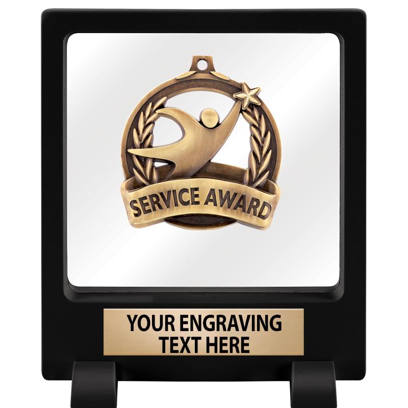 5.25" FLOATING DISPLAY CASE