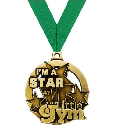 1 3/4" The Little Gym I'm A Star Medal