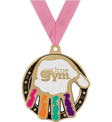 2" The Little Gym Hand Medal
