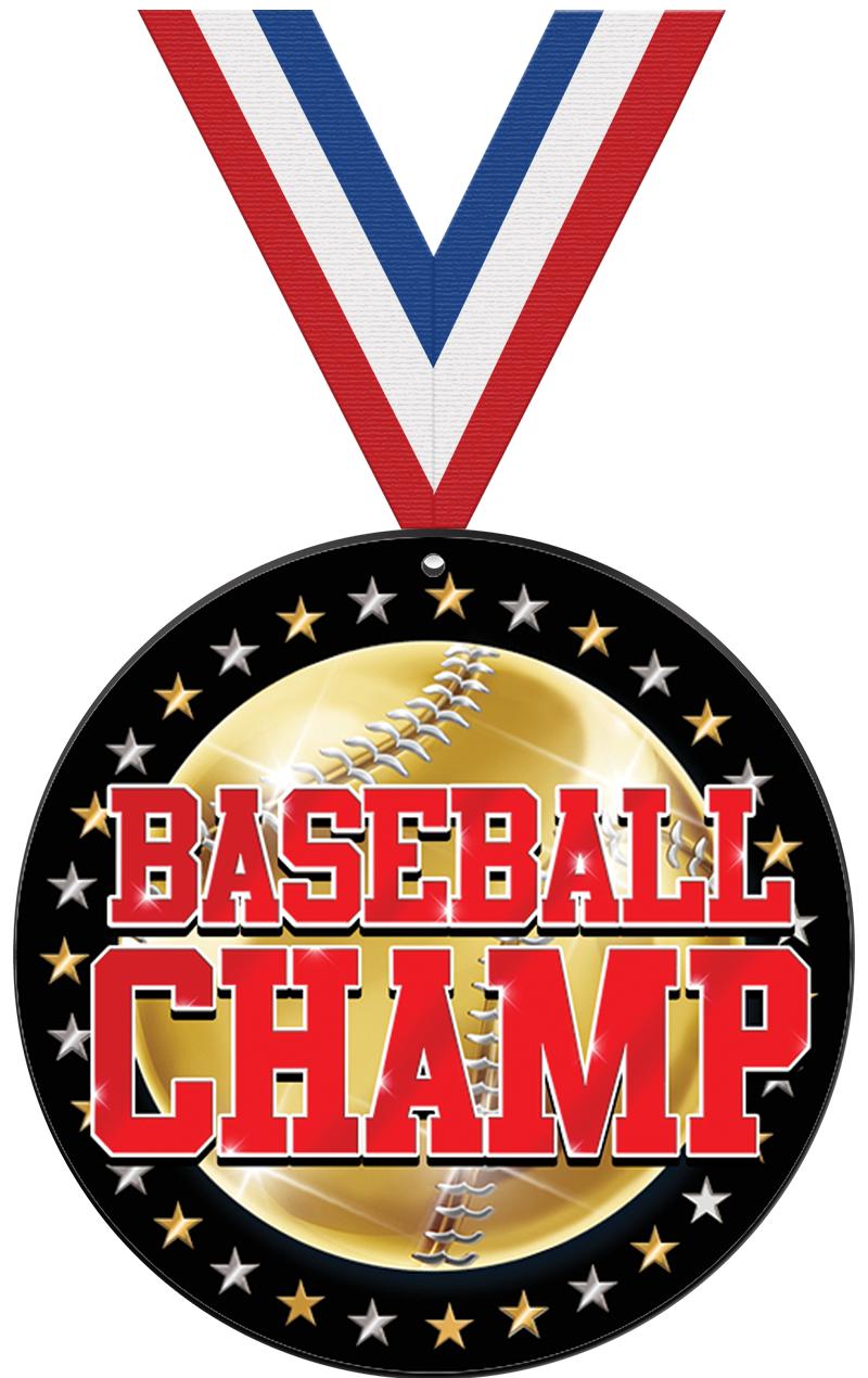 6" BASEBALL CHMP BALLR ACR MDL