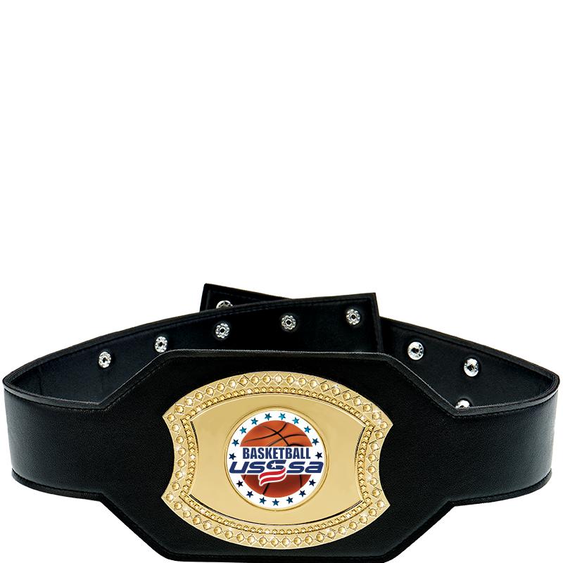 USSSA BLACK YOUTH CHAMP BELT