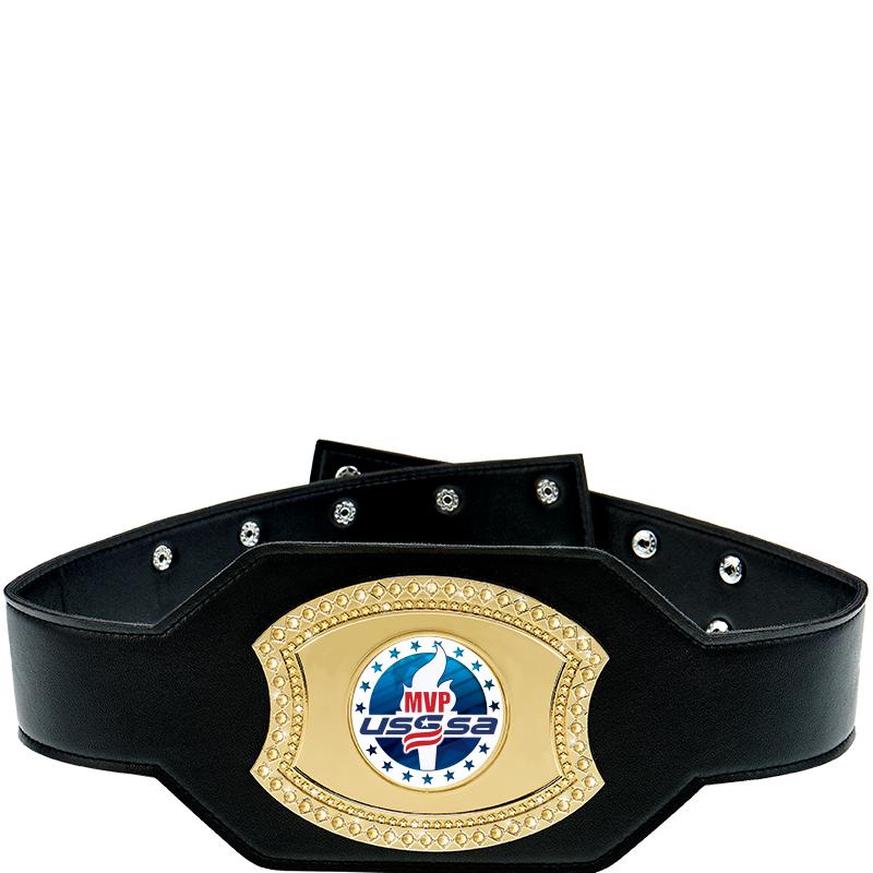 USSSA BLACK YOUTH CHAMP BELT