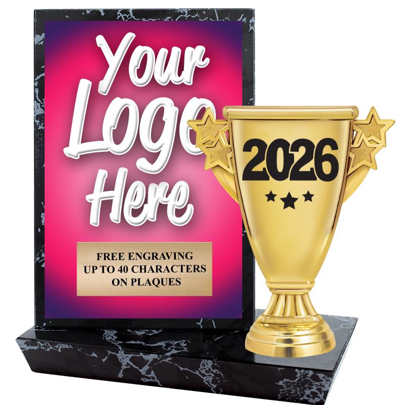 6"X6" CUSTOM STADIUM PLAQUE